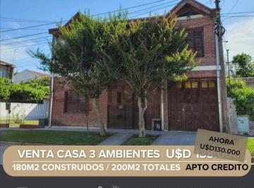 Casa · 180m² · 3 Ambientes · 2 Cocheras · Venta Casa 3 Ambientes Florencio Varela