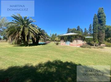 Casa · 308m² · 5 Ambientes · 9 Cocheras · Casa Tipo Chacra en Venta - 3,7 Ha - Pileta - Casa de Huespedes - Capilla del Señor