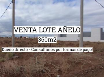 Terreno , Añelo · Venta Lotes Añelo - Barrio Asomupat (Nuevo Añelo - La Meseta)