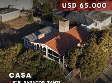 Casa · 105m² · 4 Ambientes · 1 Cochera · Venta Excelente Propiedad de 2 Dorm. y Cochera a 100 m de Ruta 28 en El Parador - Tanti