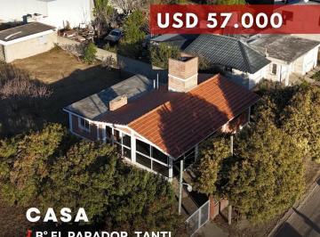 Casa · 105m² · 4 Ambientes · 1 Cochera · Venta Excelente Propiedad de 2 Dorm. y Cochera a 100 m de Ruta 28 en El Parador - Tanti