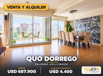 Departamento · 190m² · 5 Ambientes · 2 Cocheras · Torre Premium Quo Dorrego Piso Alto Vista Abierta 2 Cocheras