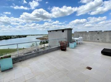 Terraza propia con parrilla · Departamento en Venta, 3 Ambientes en Infinity Residences