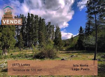 Vistas a las montañas · Lotes en Pre Venta en Lago Puelo Isla Norte 500 Mt²