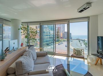Departamento · 125m² · 3 Ambientes · 2 Cocheras · Departamento con Excelentes Vistas Al Mar y a Playa Chica