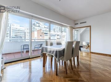 Departamento · 147m² · 3 Ambientes · 2 Cocheras · Semipiso de 3 Ambientes con Dependencia de Servicio, Cochera Doble y Baulera en Venta en Palermo