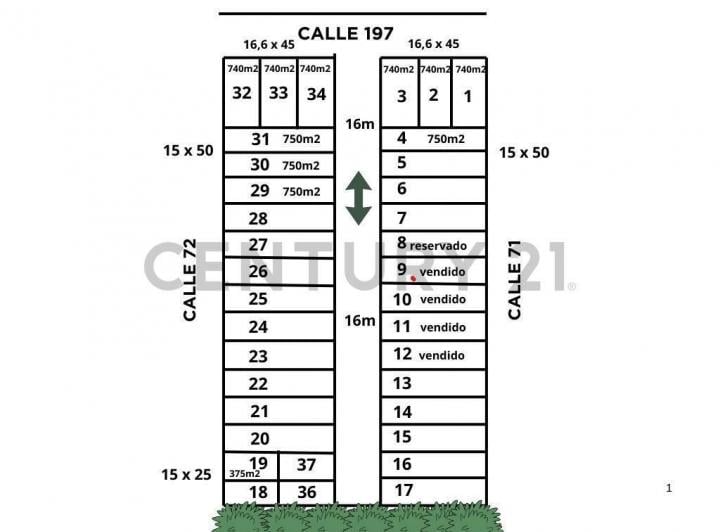 Terreno · 749m²