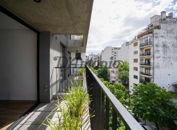 Departamento · 45m² · 2 Ambientes · 1 Cochera · Exclusivo 2 Ambientes con Cochera, Terraza Privada, Parrilla y Mesada. Cerca del Subte a y E