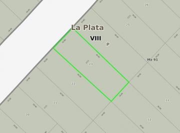 Terreno · 300m² · Terreno en Venta - 300 m² - El Peligro, La Plata