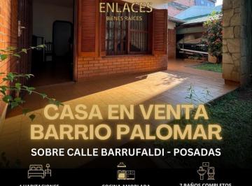 Casa · 190m² · 6 Ambientes · 3 Cocheras · Casa en Venta en Posadas