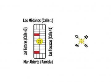 Terreno en Venta  Rocha · 2 Lotes: Las Totoras E/ Los Médanos y Mar Abierto - La Esmeralda - B533