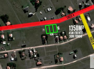 Terreno · 1350m² · Terrenos en Venta - 1350 m² - Barrio Chapadmalal