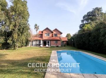 Casa · 254m² · 7 Ambientes · 1 Cochera · Casa en Venta en Barrio Campos de Echeverria Canning