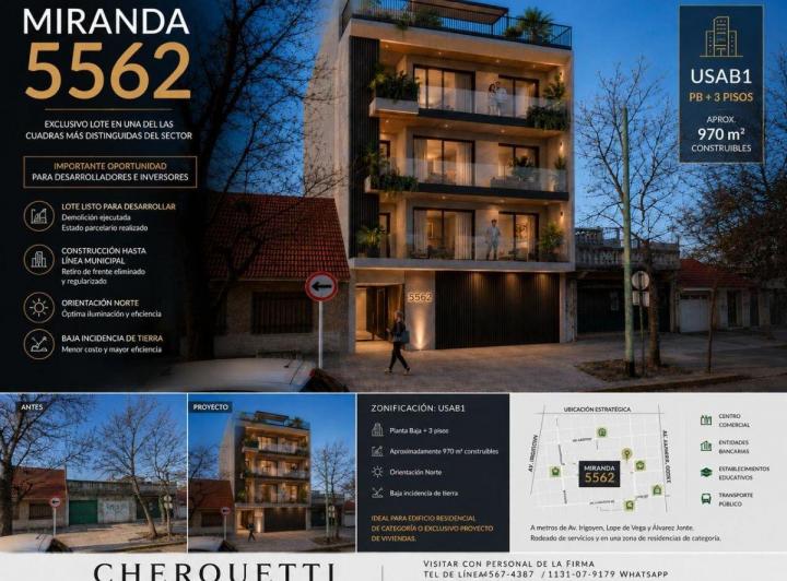 Terreno · 285m²