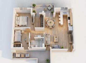 Departamento · 82m² · 4 Ambientes · Venta Departamento 2 Dorm. Tipo Duplex