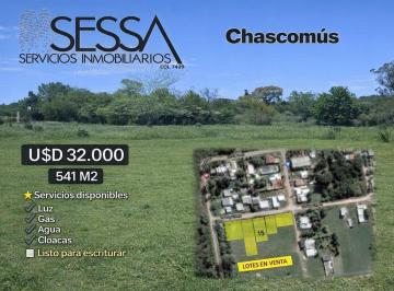 Terreno , Chascomús · Lote 15 - Chascomús - Terreno 541 m² - Usd 32.000
