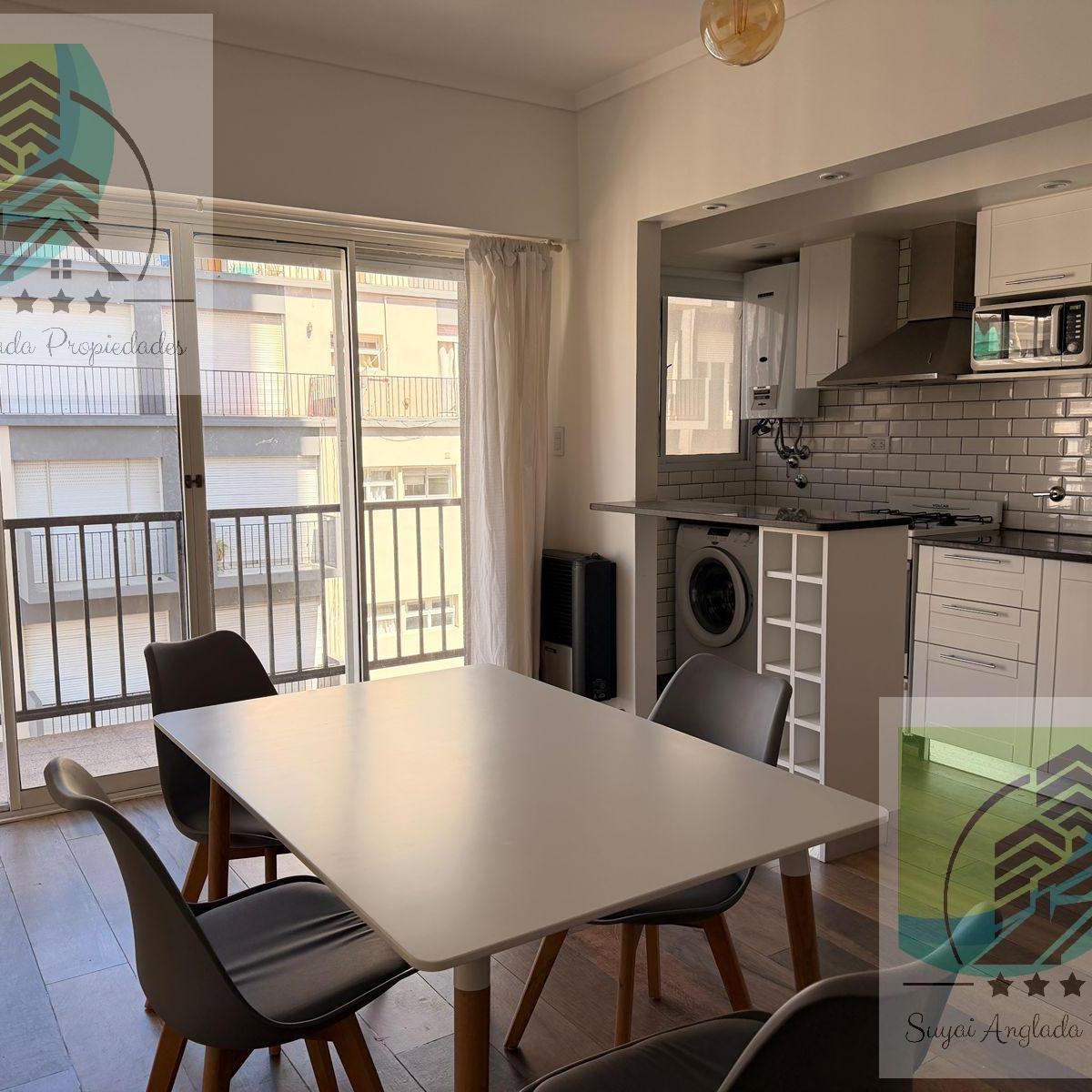Depto 2 amb, 51m² externo con balcón corrido — zona Moreno y Corrientes