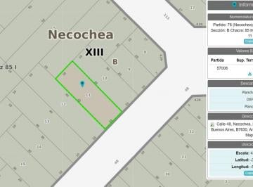 Terreno · 300m² · Lote 300 m² en Venta en Parque La Florida, Necochea