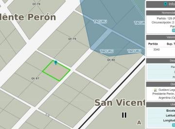 Terreno · 65m² · Lote en Venta en Chacras de San Vicente B° El Ministro