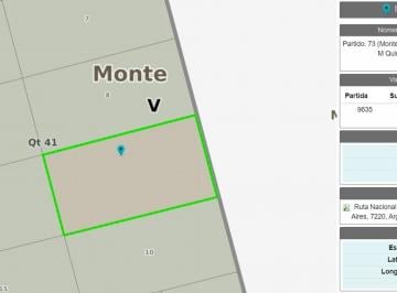 Terreno · 3200m² · Fracción de 3200 m² Venta Sobre Ruta 3, San Miguel del Monte