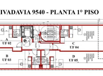 Departamento · 27m² · 1 Ambiente · Av Rivadavia 9500 1° a Al 4° a