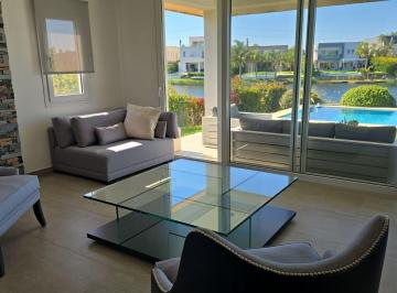Casa · 300m² · 7 Ambientes · 3 Cocheras · Casa de Categoría Al Lago, Alquiler con Muebles! Única en Su Estilo!