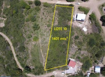 Terreno · 1401m² · Vendo Lote 1401 m² C/ con Vistas Panoramica - Comuna San Roque