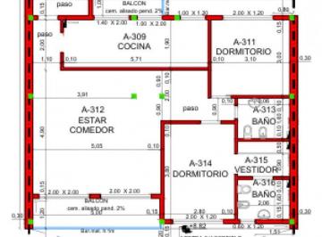 Departamento · 50m² · 4 Ambientes · 1 Cochera · Venta de Pozo Departamento de 4 Ambientes en San Justo