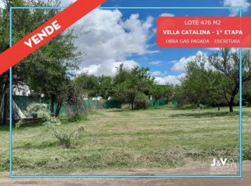 Terreno · 476m² · Vendo Lote 476 m² Villa Catalina 1° Etapa. Excelente Ubicacion!