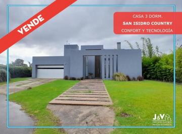 Casa · 420m² · 4 Ambientes · 2 Cocheras · Vendo Moderna Casa de 3 Dorm. San Isidro Country
