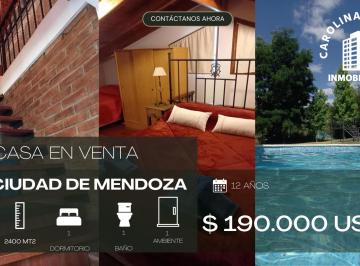 Quinta vacacional de 1 ambiente, Luján de Cuyo · Casa Quinta con Parque, Pileta, Terrazas, Quincho y Cocheras