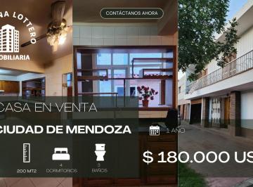 Casa de 1 ambiente, Ciudad de Mendoza · Casa a La Venta en Barrio Bombal