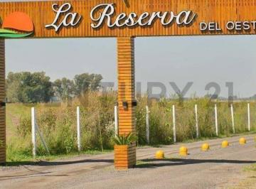 Terreno · 250m² · Venta Lote Terreno Reserva del Oeste Gral Rodriguez
