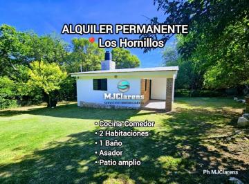 Casa · 40m² · 3 Ambientes · Departamento en Alquiler Anual - Zona Pantanillo, Los Hornillos
