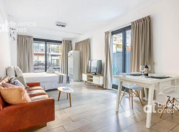 Departamento · 30m² · 1 Ambiente · Monoambiente en Palermo en Alquiler Temporario.