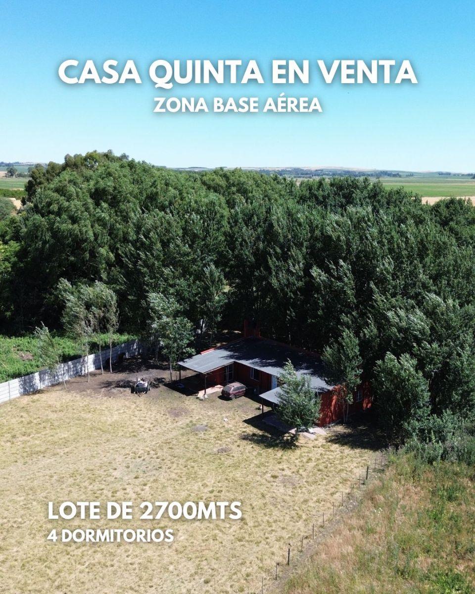 Casa quinta 5 amb, 120m² con cochera — Zona Base Aérea