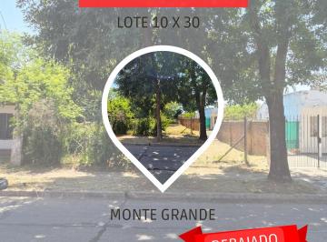 Terreno , Esteban Echeverría · Lote en Venta - Monte Grande