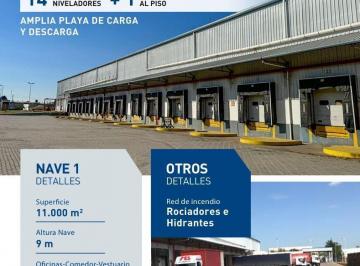 Depósito · 11000m² · Depósito en Garin
