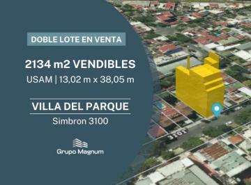 GMA-GMA-152_2 · Venta Doble Lote Usam de 13 X 38 en Villa del Parque