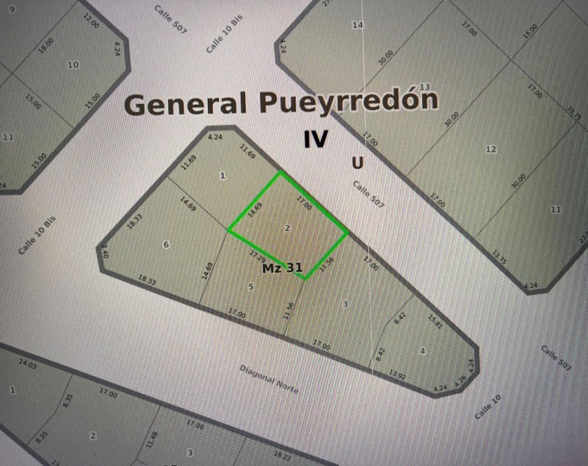 En venta. lote de 223 metros cuadrados en barrio acantilados, a 6 cuadras del mar.