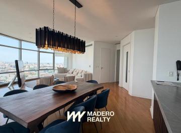 Departamento · 135m² · 3 Ambientes · 1 Cochera · Alquiler de Departamento 3 Ambientes en Puerto Madero