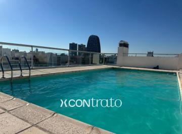 Departamento · 46m² · 2 Ambientes · 1 Cochera · Dpto 1 Dormit Externo Piso Alto Balcon Terraza C/ Asador Cochera Pileta