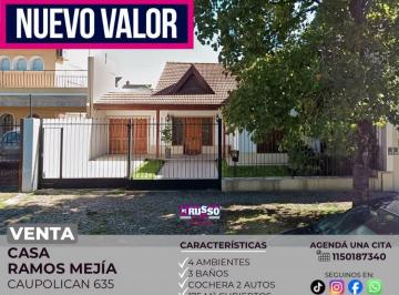 RUS-RUS-10806_2 · Venta Casa 4 Ambientes Ramos Mejía