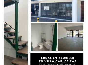 Local comercial de 3 ambientes, Villa Carlos Paz · Local en Alquiler en Villa Carlos Paz