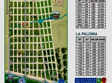 Terreno , Chapadmalal · Terreno de 441 m² en Venta en La Paloma - con Financiación