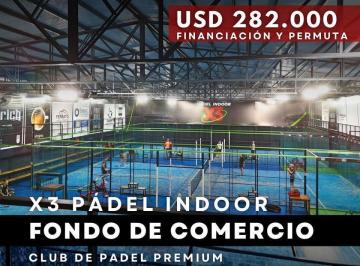 Local comercial · 1100m² · Venta Fondo de Comercio X3 Pádel Indoor a m de La Av Carcano, Villa Carlos Paz
