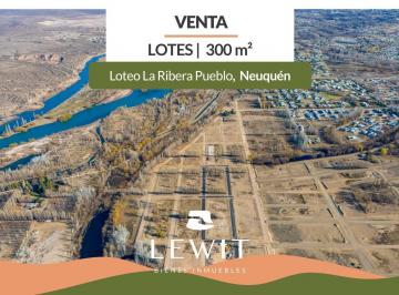 Terreno · 300m² · Venta Lotes | La Ribera Pueblo | 300 m² | Neuquén