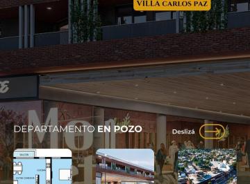 Departamento · 56m² · 2 Ambientes · 1 Cochera · Departamento en Pozo Villa Carlos Paz