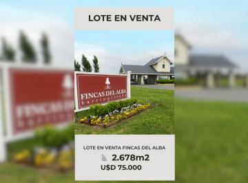 Terreno , Ezeiza · Lote en Venta en Fincas del Alba