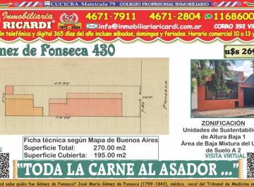 Terreno · 195m² · Toda La Carne Al Asador - Terreno 7.79x34.66